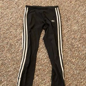 classic 3 stripe adidas legging